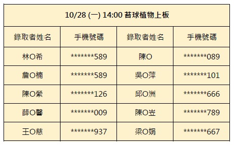 10/28-苔球植物上板(14:00場)