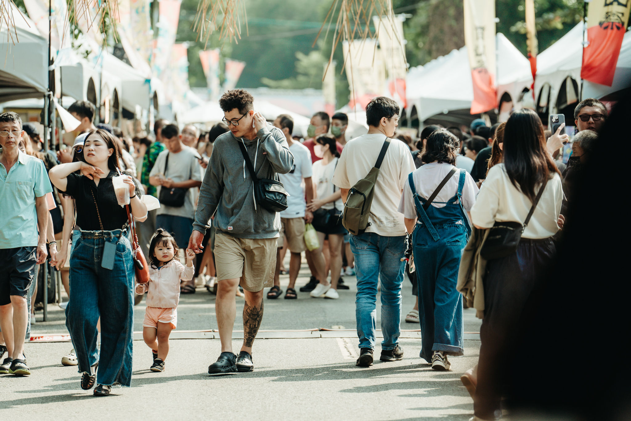 眷戀舊市潮趕集